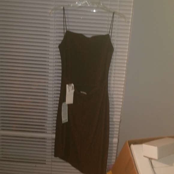 Mandee Backless Sparkle Party Dress Jr M NEW - Picture 4 of 8